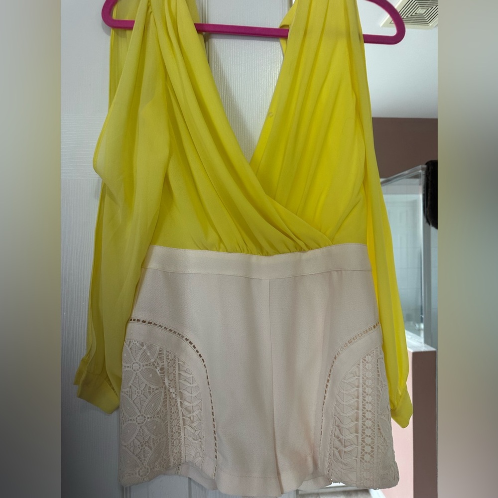 Gorgeous yellow romper